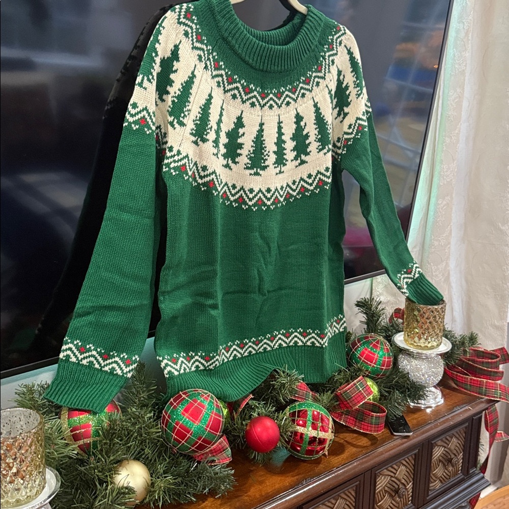 LAST AND FINAL ONE! Northern Pines Evergreen Sweater
English Countryside Sweater - Picture 16 of 16